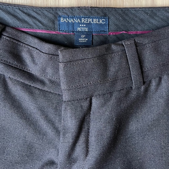 Banana Republic Pants - Banana Republic Grey Straight Legged Pant, Size 6 Petite